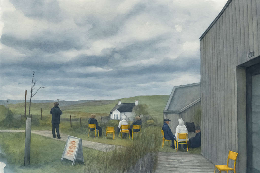 Burr Takeaway Coffee shop on the Isle of Skye, Scotland